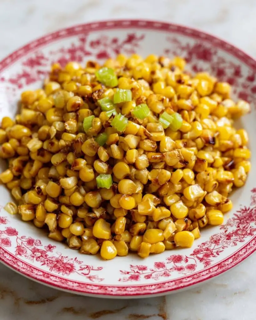 Sriracha Corn with Lime and Cilantro Recipe