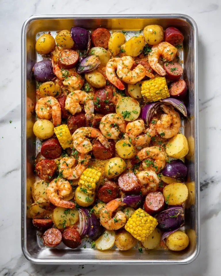 Sheet Pan Shrimp Boil Recipe