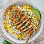 Street Corn Chicken Rice Bowls Recipe