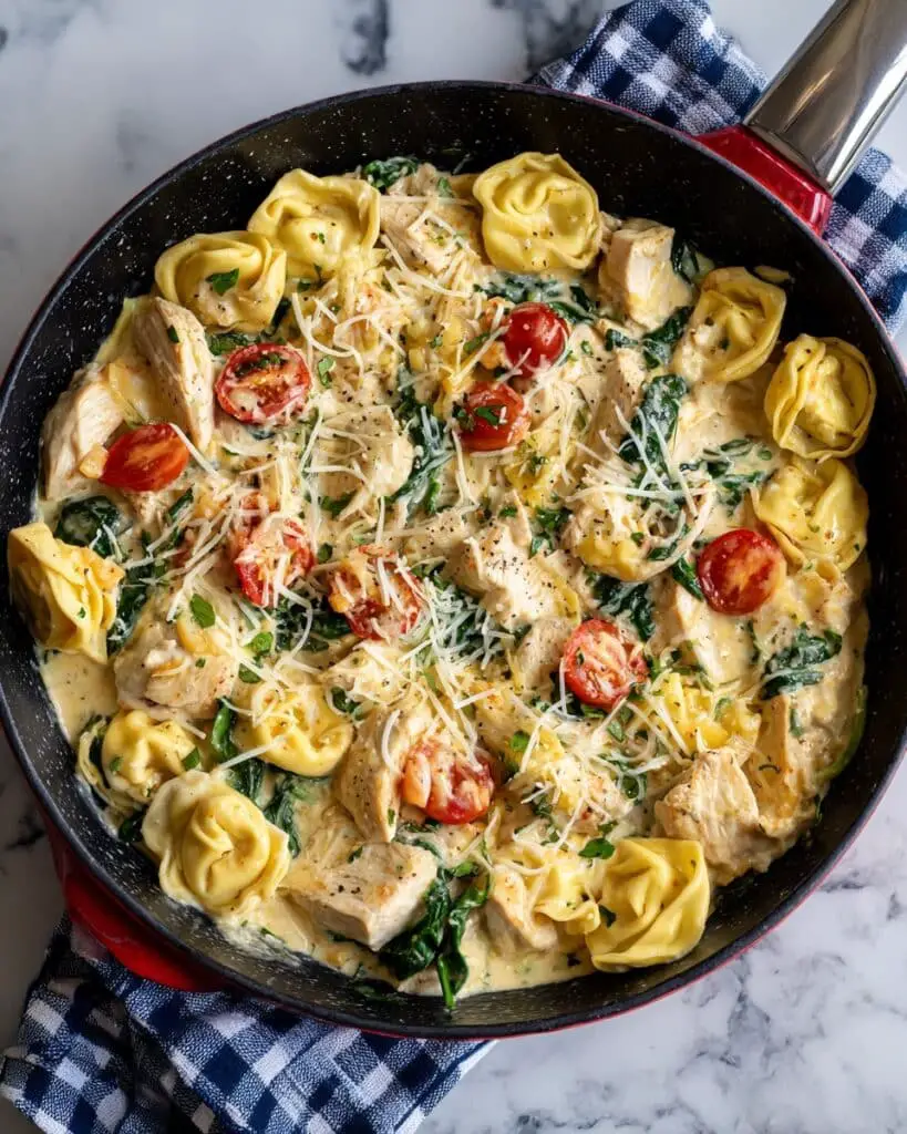 Pesto Chicken Tortellini Recipe
