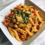One Pot Chicken Fajita Pasta Recipe