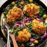 One-Pot Chicken with Creamed Kale Recipe