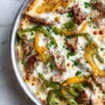 Philly Cheesesteak Skillet Recipe