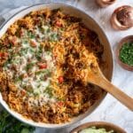 Unstuffed Cabbage Rolls: Hearty One-Pot Comfort Food with Ground Beef, Cabbage, and Tomato Rice Recipe