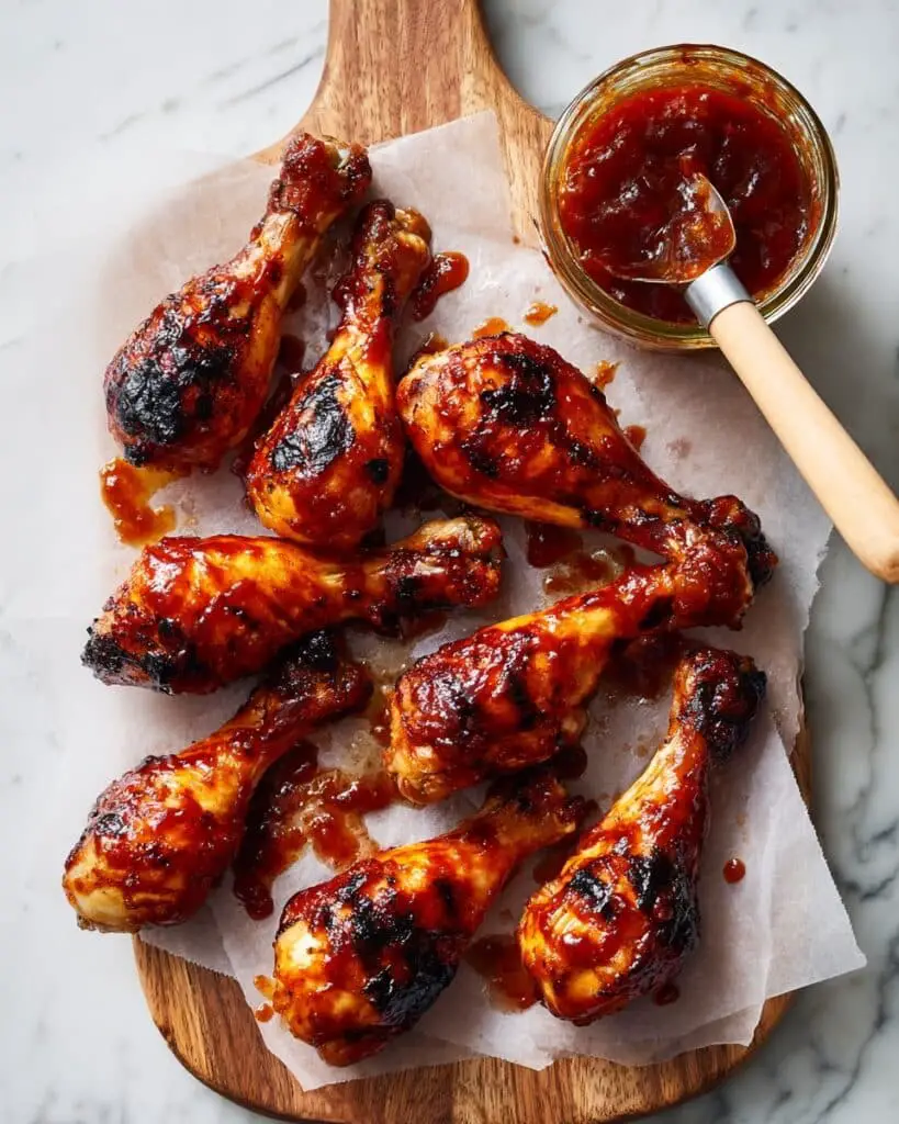Grilled BBQ Drumsticks Recipe