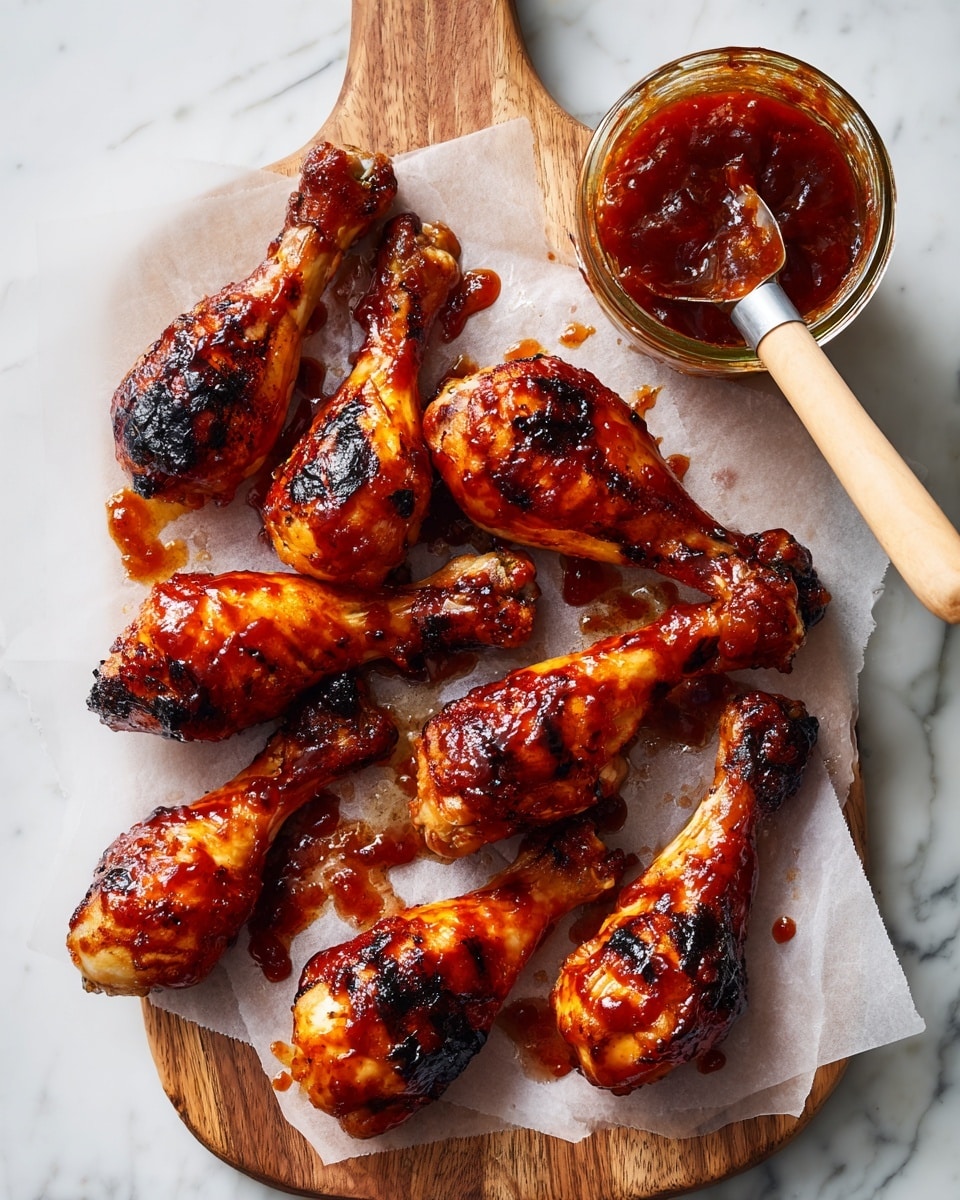 Grilled BBQ Drumsticks Recipe