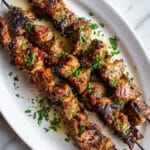 Greek Lamb Souvlaki Skewers Recipe