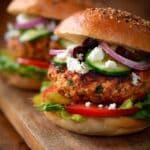 Mediterranean Turkey Burgers Recipe