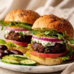 Spinach and Feta Turkey Burgers Recipe