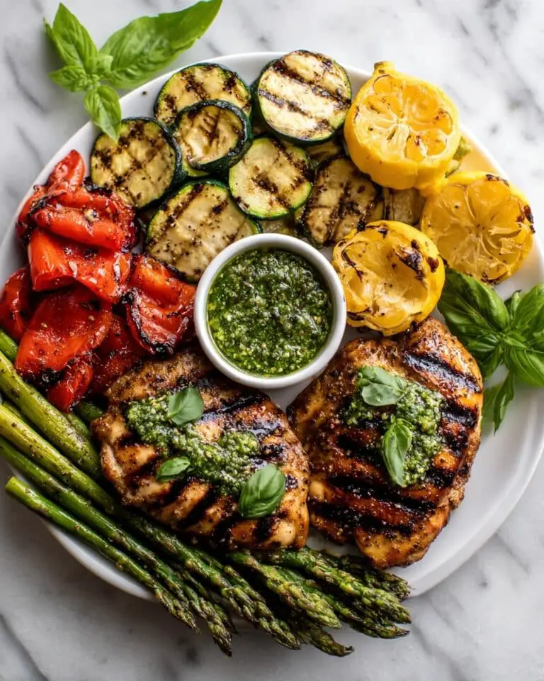 Pesto Grilled Chicken Recipe