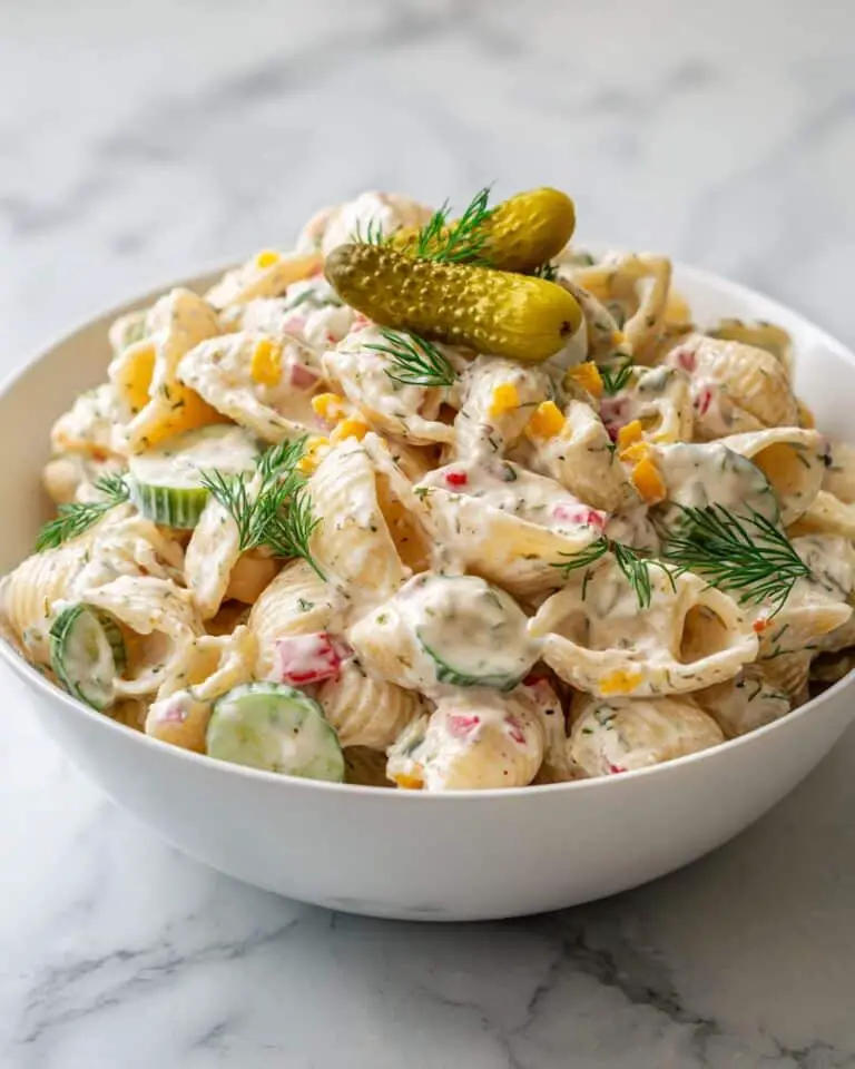 Dill Pickle Pasta Salad Recipe