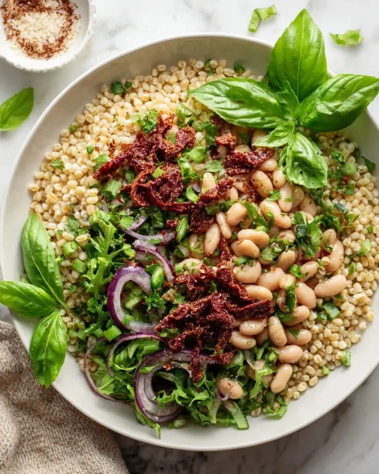 Tuscan Bean Salad Recipe