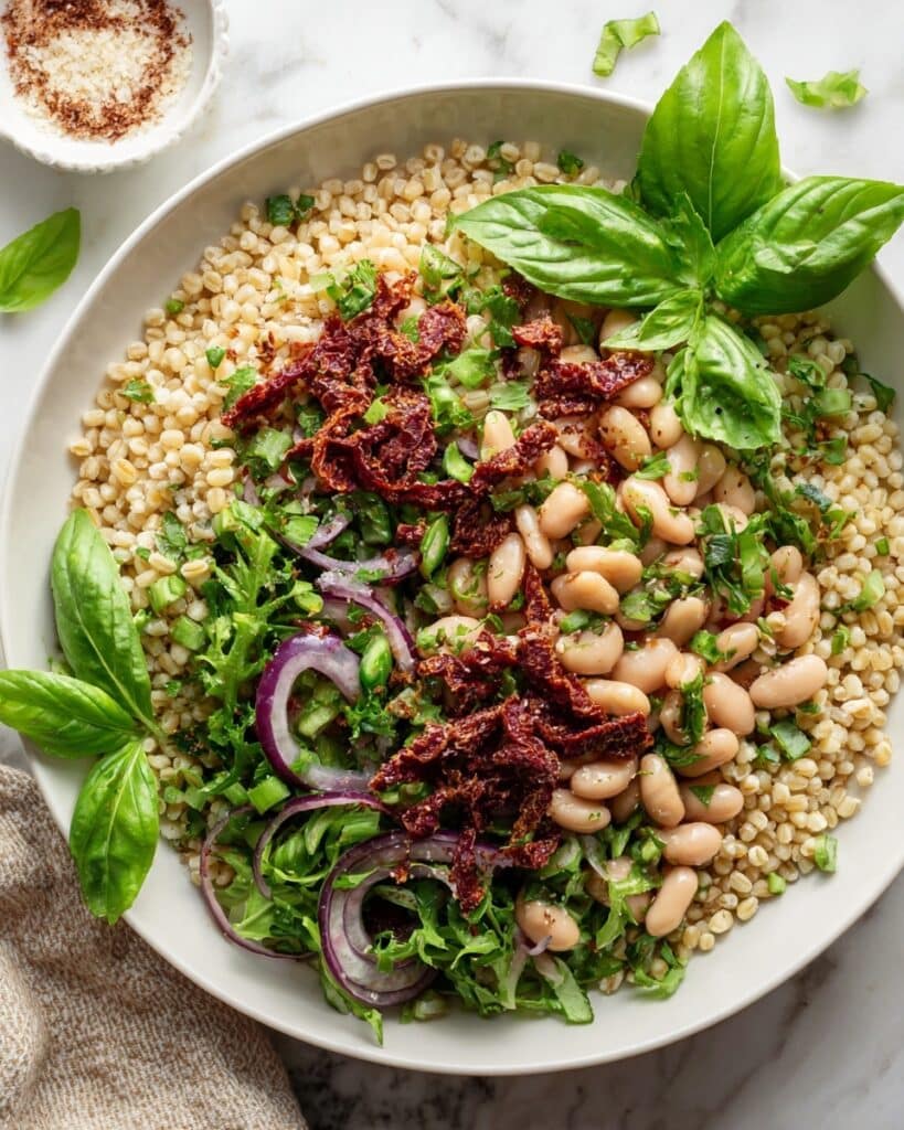 Tuscan Bean Salad Recipe