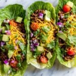 Turkey Taco Lettuce Wraps Recipe