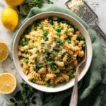 Lemon Orzo with Parmesan & Peas Recipe