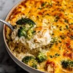 Broccoli Cheddar Chicken and Rice Casserole Recipe
