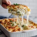 Chicken and Broccoli Alfredo Bake Recipe