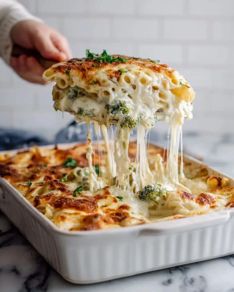 Chicken and Broccoli Alfredo Bake Recipe