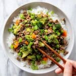 Teriyaki Turkey Rice Bowl Recipe