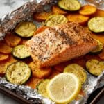 Easy Salmon Foil Packet Dinners Recipe