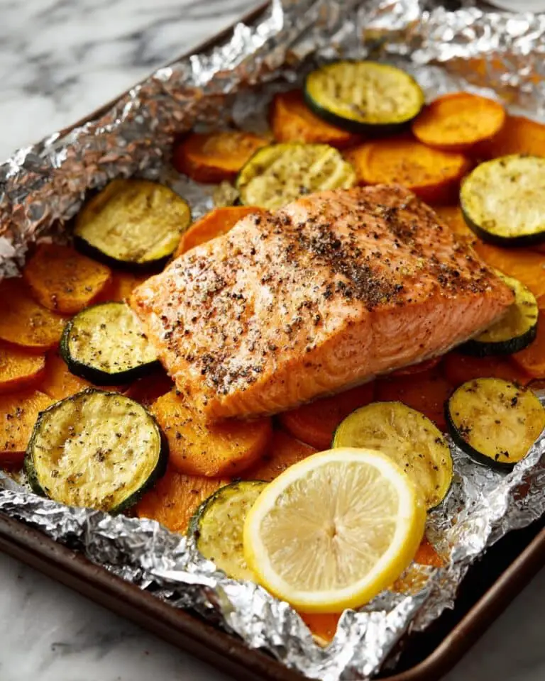 Easy Salmon Foil Packet Dinners Recipe