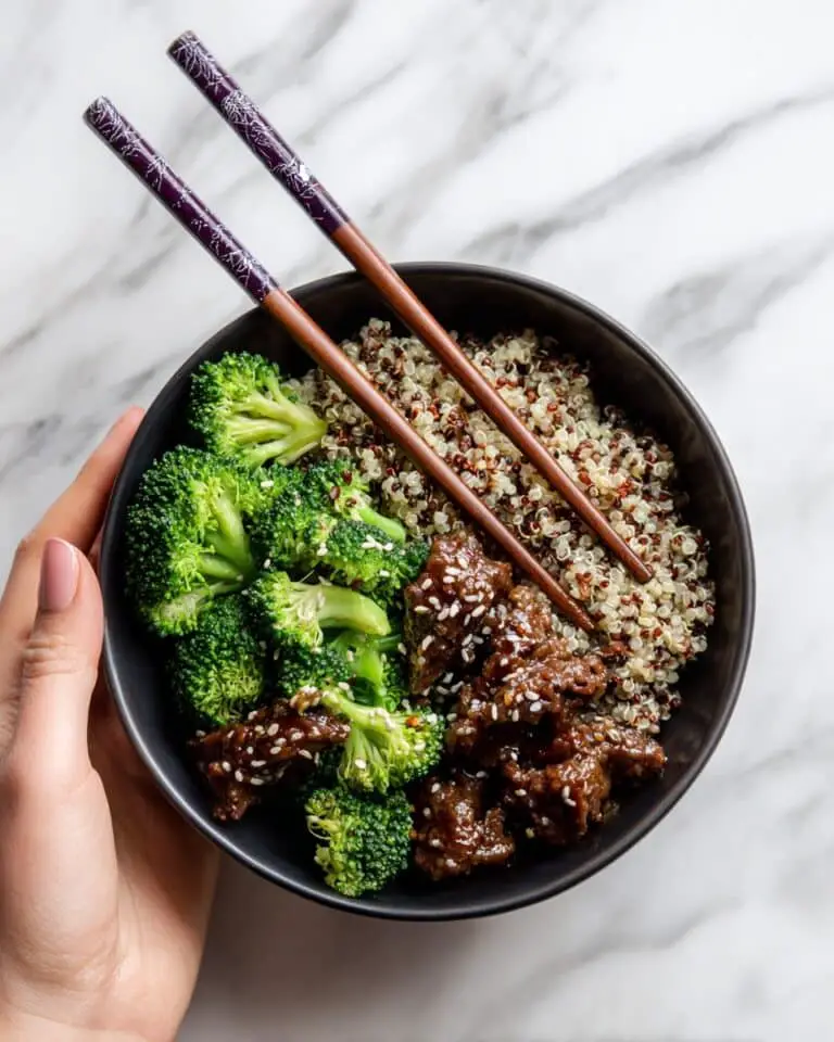 Quinoa Beef and Broccoli Recipe