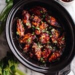 Slow Cooker Barbecue Chicken Wings Recipe