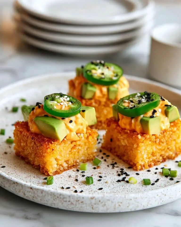 Spicy Tuna Sushi Bowl with Crispy Rice Recipe