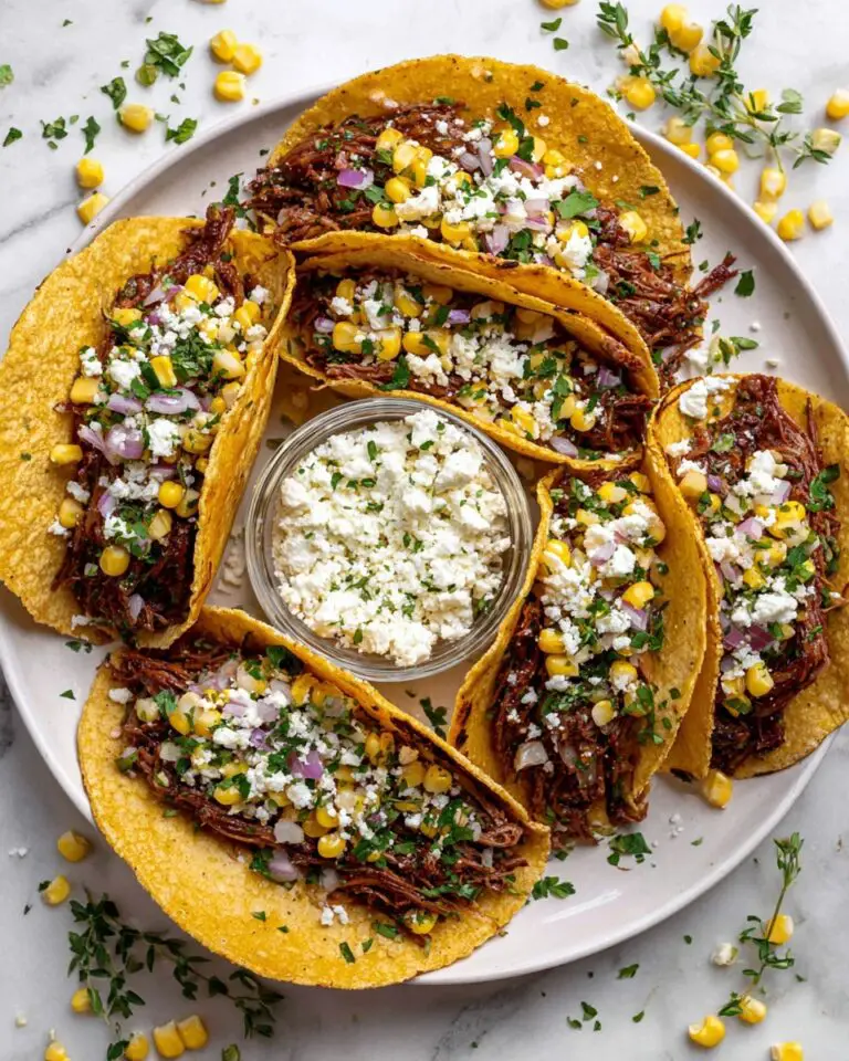 Mexican Street Corn Carnitas Tacos Recipe