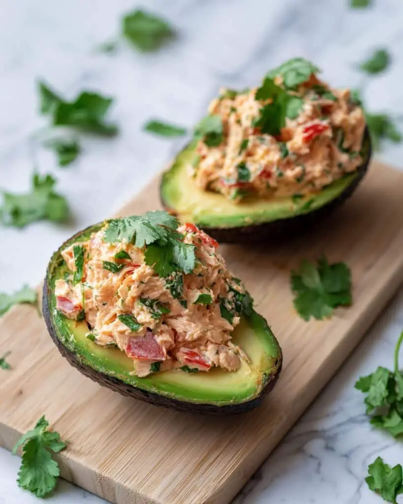 Tuna Avocado Boats Recipe