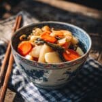 Nishime: Traditional Japanese Simmered Vegetable Dish Recipe