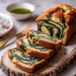 Matcha Marble Pound Cake Recipe