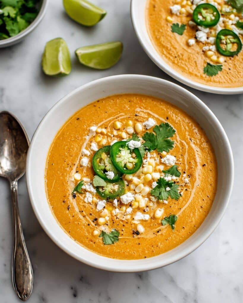 Mexican Street Corn Soup Recipe