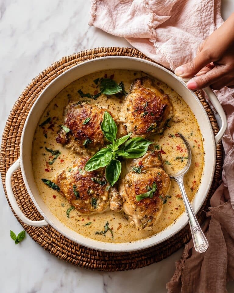 Marry Me Chicken: Creamy Sun-Dried Tomato Parmesan Skillet Dinner Recipe