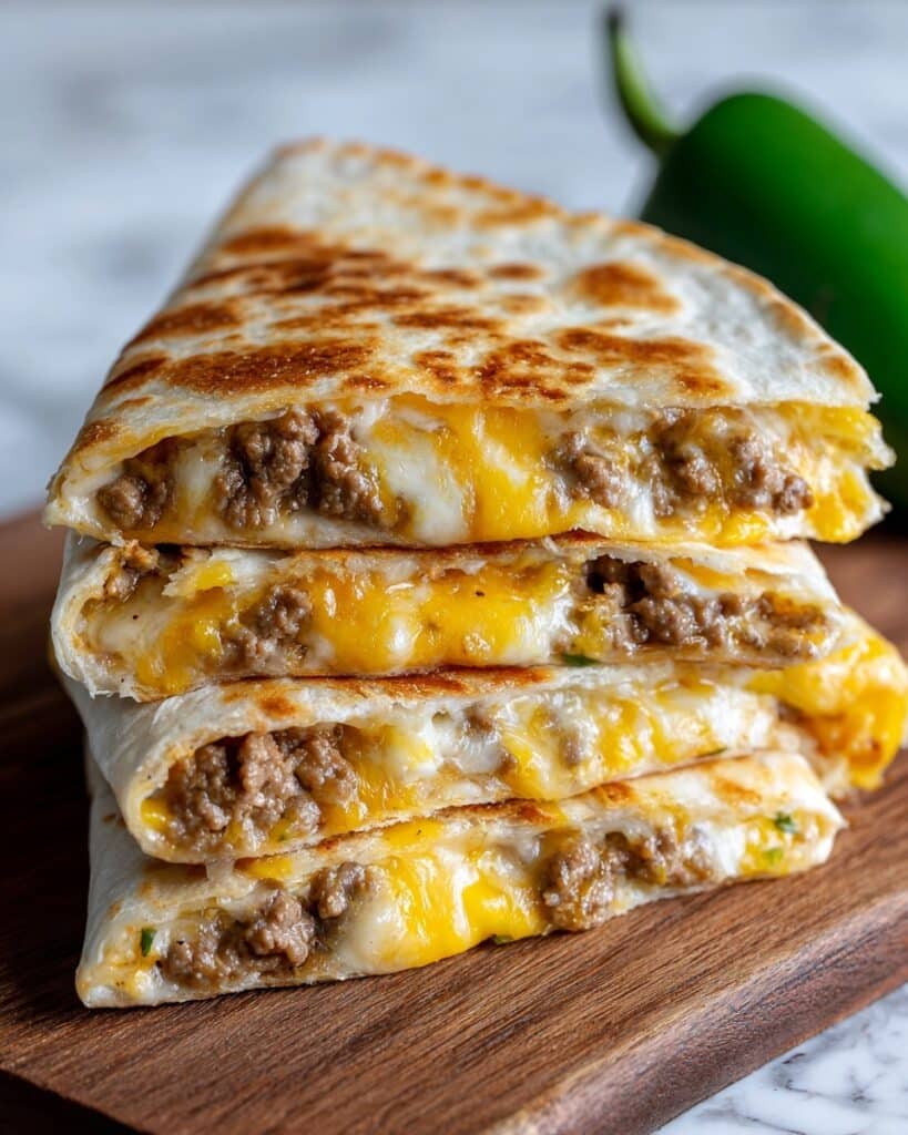 Smashburger Quesadillas Recipe