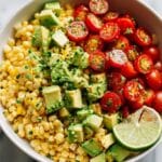 Summer Corn Salad with Avocado Recipe