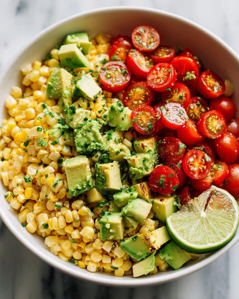 Summer Corn Salad with Avocado Recipe