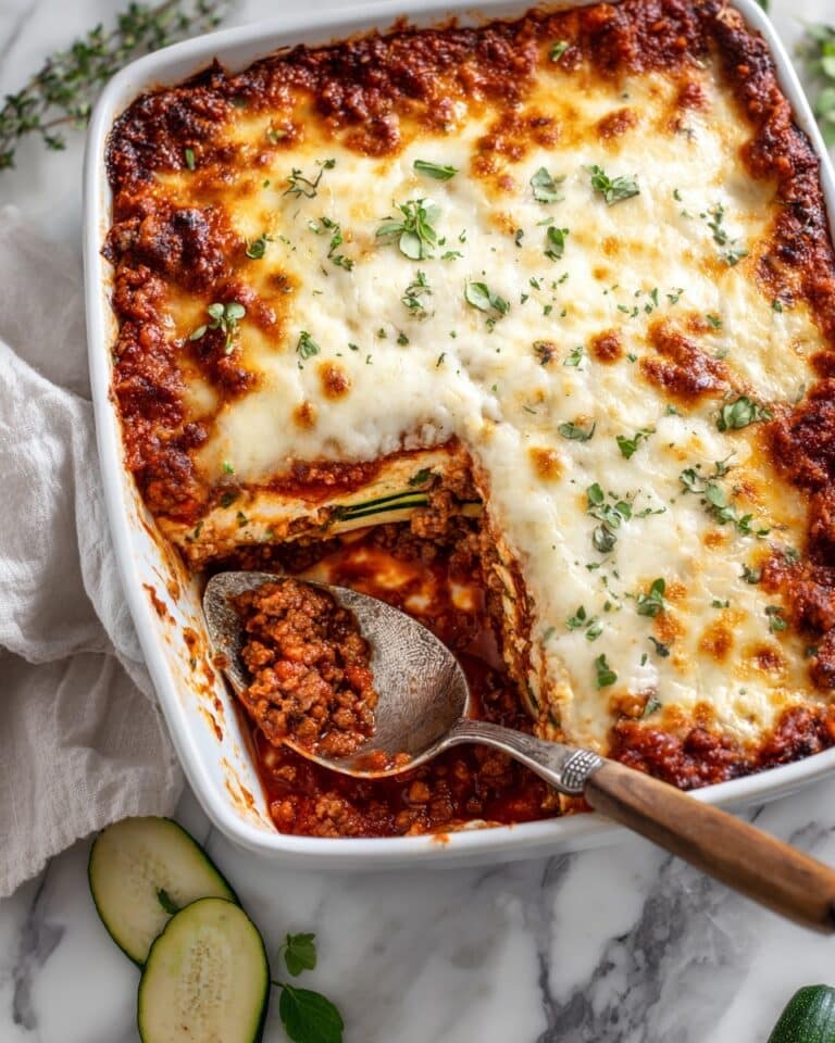 Ground Beef Zucchini Casserole Recipe