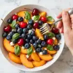Blueberry Peach Feta Salad Recipe