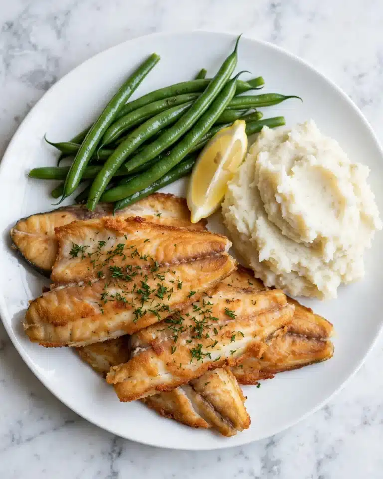 Easy Pan-Seared Tilapia Recipe