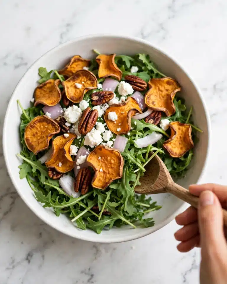 Fuji Apple Salad with Feta, Cranberries, and Pecans Recipe