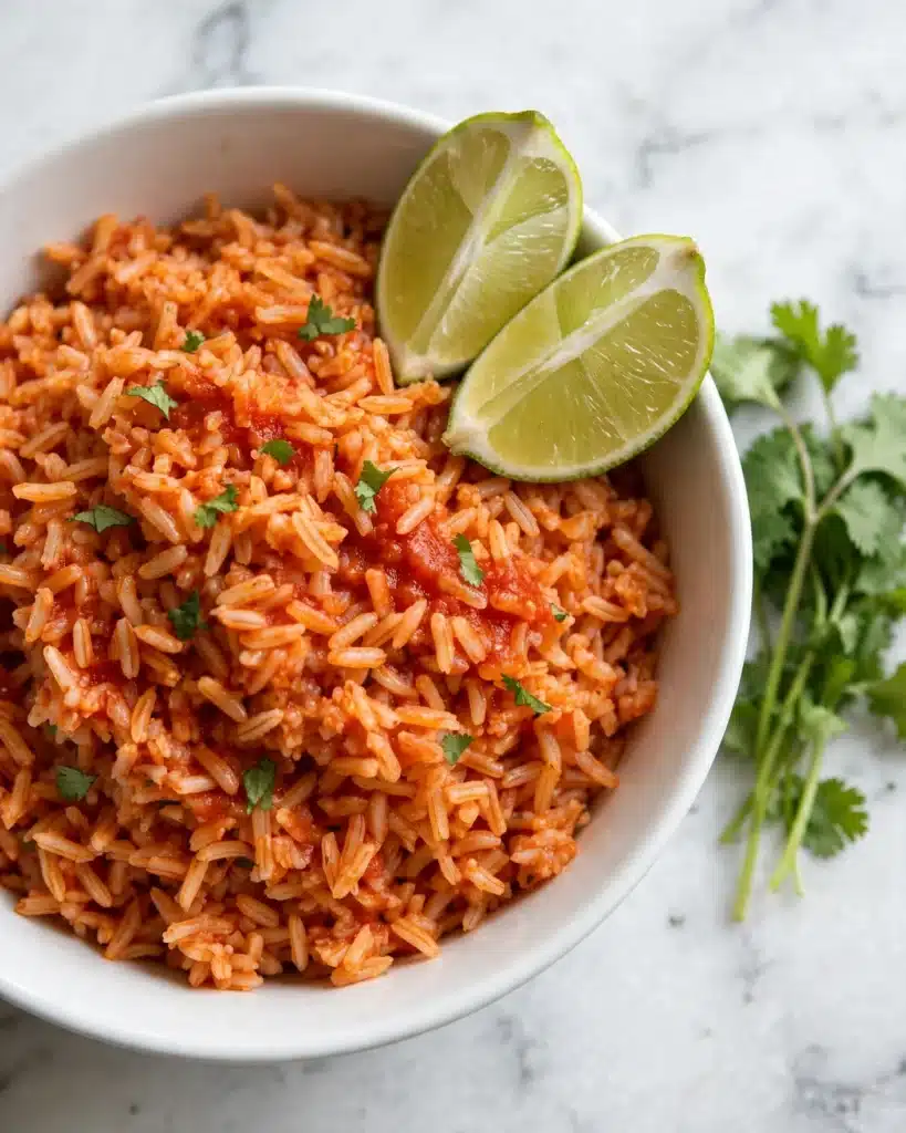 Flavorful Mexican Brown Rice Salad & Dressing Recipe
