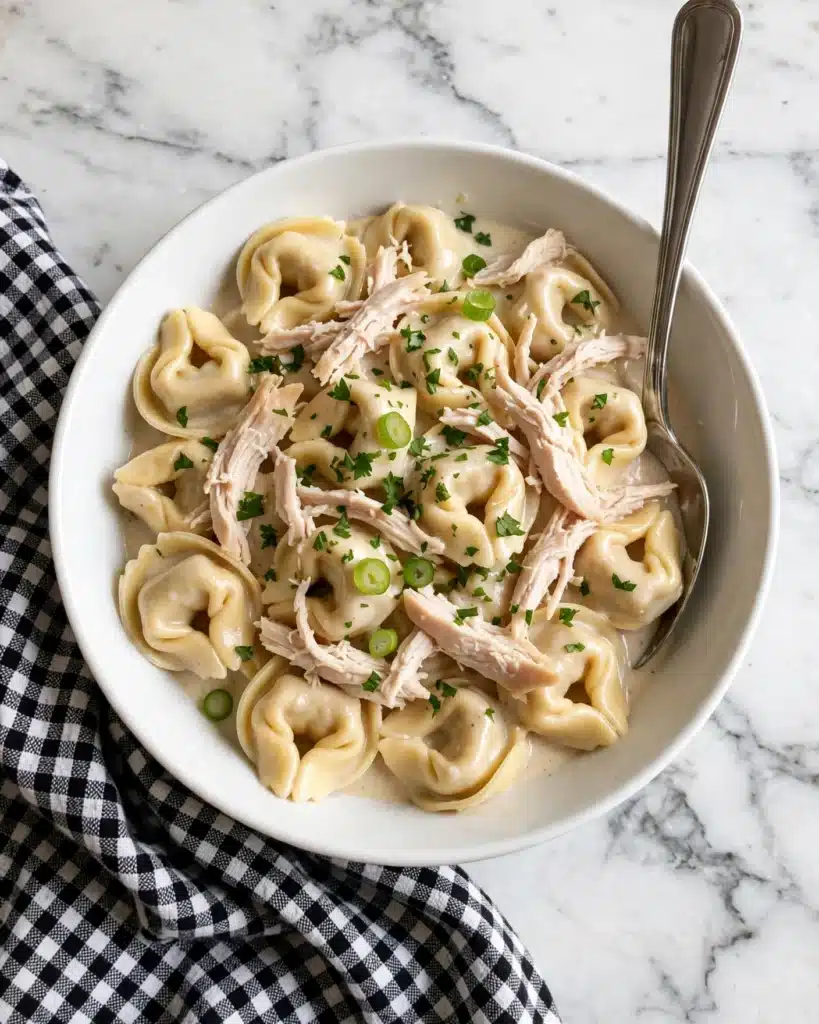 Tortellini Pasta Salad with Chicken Recipe
