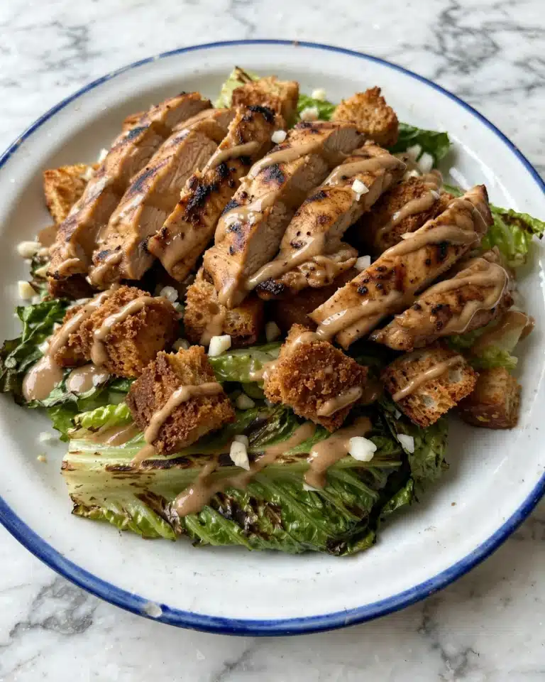 Grilled Chicken Caesar Salad Recipe