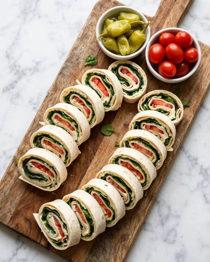 Italian Pinwheel Sandwiches Recipe