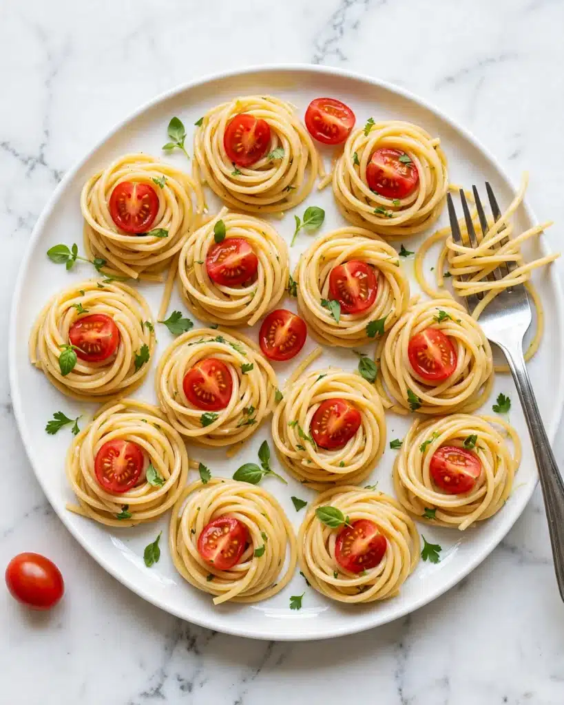 Fresh Tomato Bruschetta Pasta Recipe