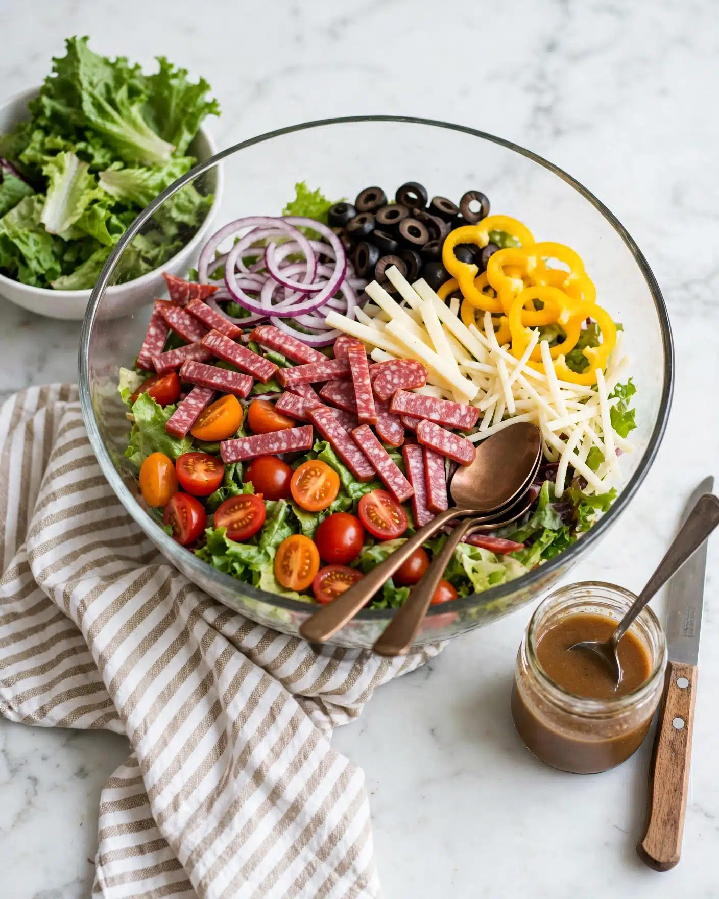 Easy Italian Chopped Salad Recipe