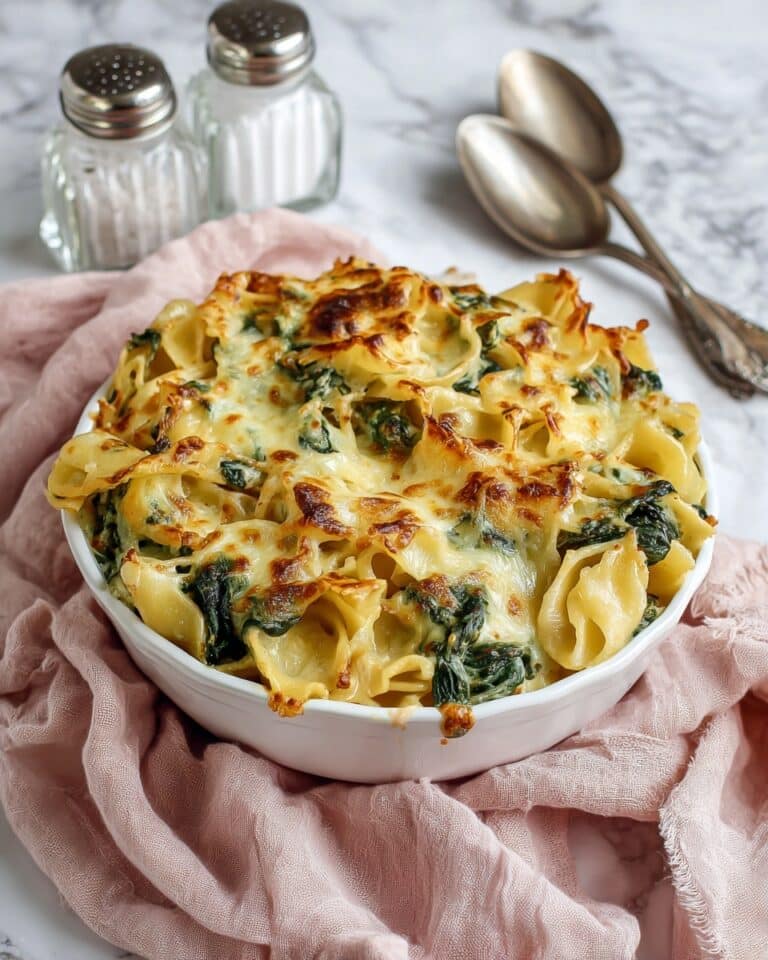 Gorgonzola Tortellini Casserole Recipe