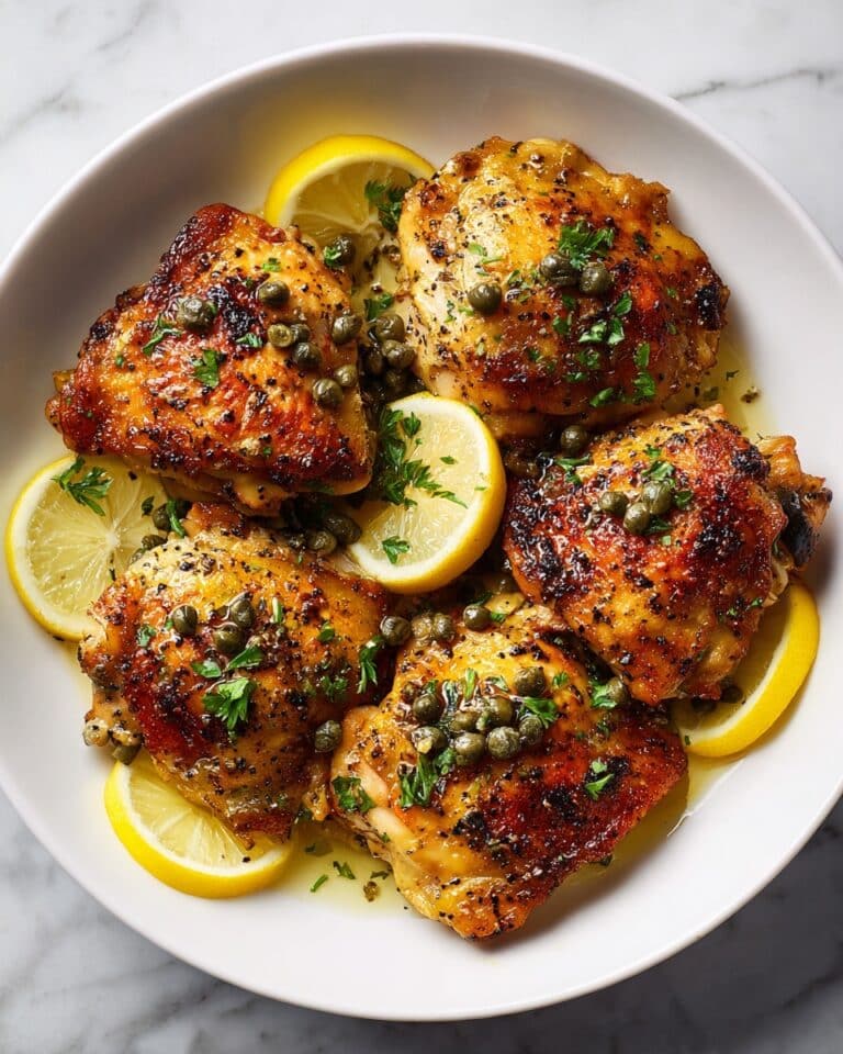 Chicken Piccata with Lemon and Capers Recipe