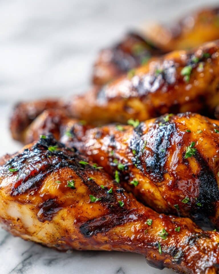 Juicy Grilled Chicken Drumsticks with Savory Seasoning Recipe